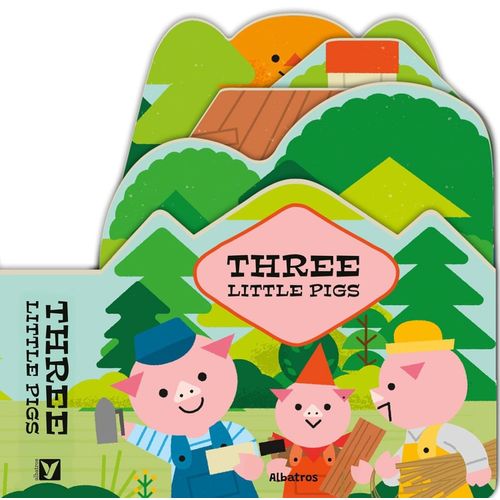 THREE LITTLE PIGS - FAIRY TALE SHAPE BOOKS