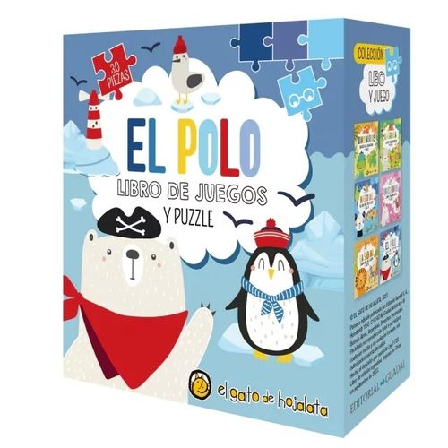 EL POLO - LIBRO DE JUEGOS Y PUZZLE - LEO Y JUEGO