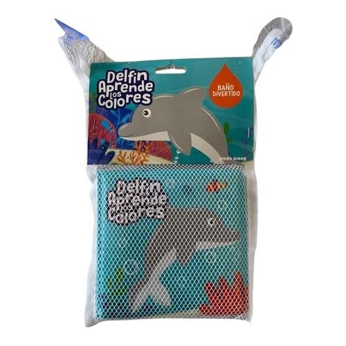 DELFIN APRENDE LOS COLORES - LIBRO PARA BAÑO + ESPONJA DELFIN APRENDE LOS COLORES - LIBRO PARA BAÑO + ESPONJA