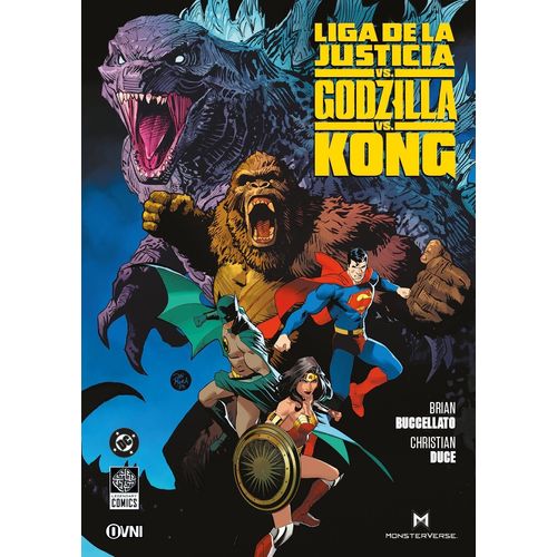 LIGA DE LA JUSTICIA VS. GODZILLA VS. KONG - BRIAN BUCCELLATO
