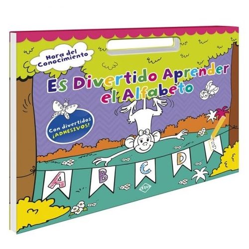 ES DIVERTIDO APRENDER EL ALFABETO - CON STICKERS