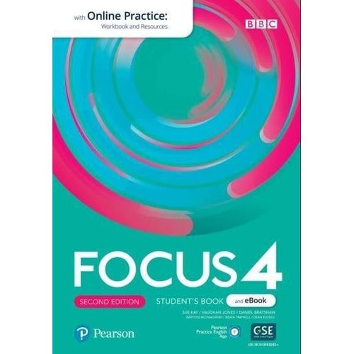 FOCUS 4 (2ND.ED.) STUDENT'S BOOK + E-BOOK + ONLINE PRACTICE