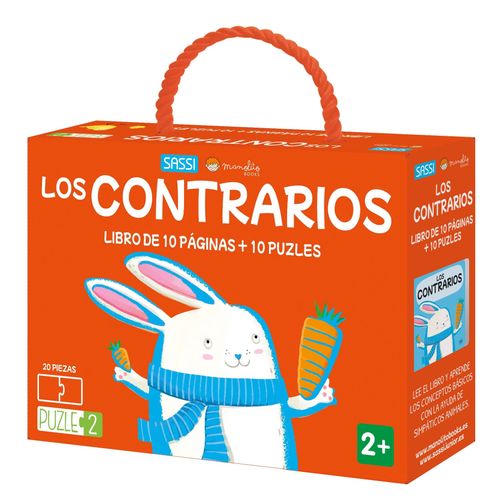 LOS CONTRARIOS - LIBRO DE 10 PAGINAS + 10 PUZLES LOS CONTRARIOS - LIBRO DE 10 PAGINAS + 10 PUZLES