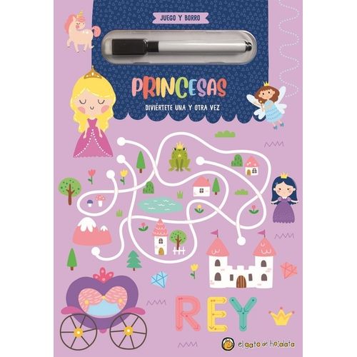 PRINCESAS - JUEGO Y BORRO