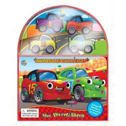 AUTOS DE CARRERAS - MINI DIVERTI-LIBROS AUTOS DE CARRERAS - MINI DIVERTI-LIBROS