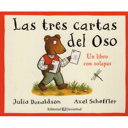 LAS TRES CARTAS DEL OSO - LIBRO CON SOLAPAS