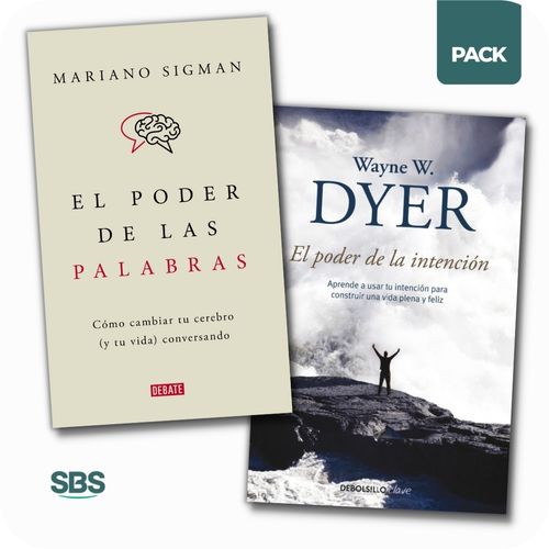 PODER DE LAS PALABRAS + PODER DE LA INTENCION - 2 LIBROS