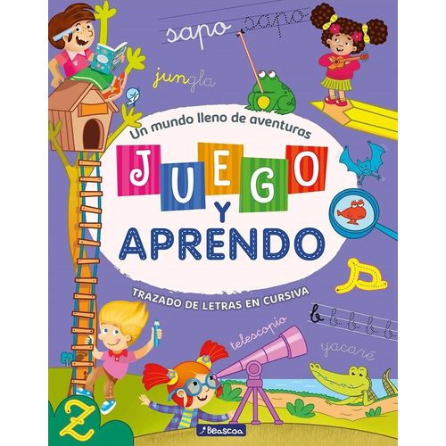 JUEGO Y APRENDO - TRAZADO DE LETRAS EN CURSIVA