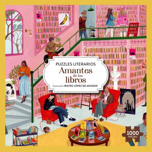 AMANTES DE LOS LIBROS - ALMA PUZZLES LITERARIOS - 1000 PIEZA