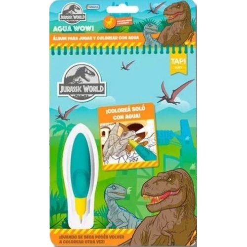 JURASSIC - AGUA WOW - TAPI ART - INCLUYE LAPIZ MAGICO DE AGU JURASSIC - AGUA WOW - TAPI ART - INCLUYE LAPIZ MAGICO DE AGU