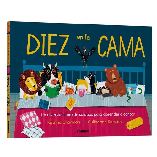 DIEZ EN LA CAMA - LIBRO CON SOLAPAS