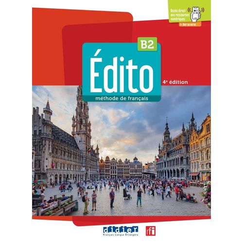 EDITO B2 4EME.EDITION - LIVRE