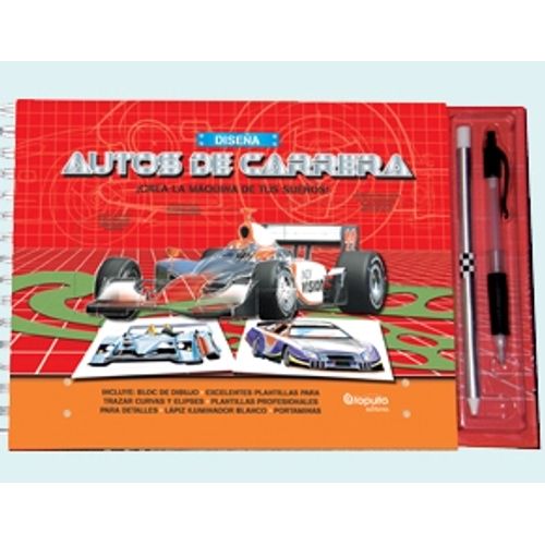 DISEÑA AUTOS DE CARRERA (+8 AÑOS)