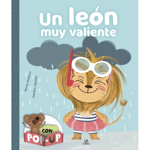 UN LEON MUY VALIENTE - ABRAZOS CON POP UP