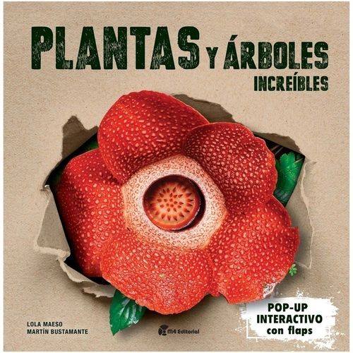 PLANTAS Y ARBOLES INCREIBLES - POP UP INTERACTIVO CON FLAPS