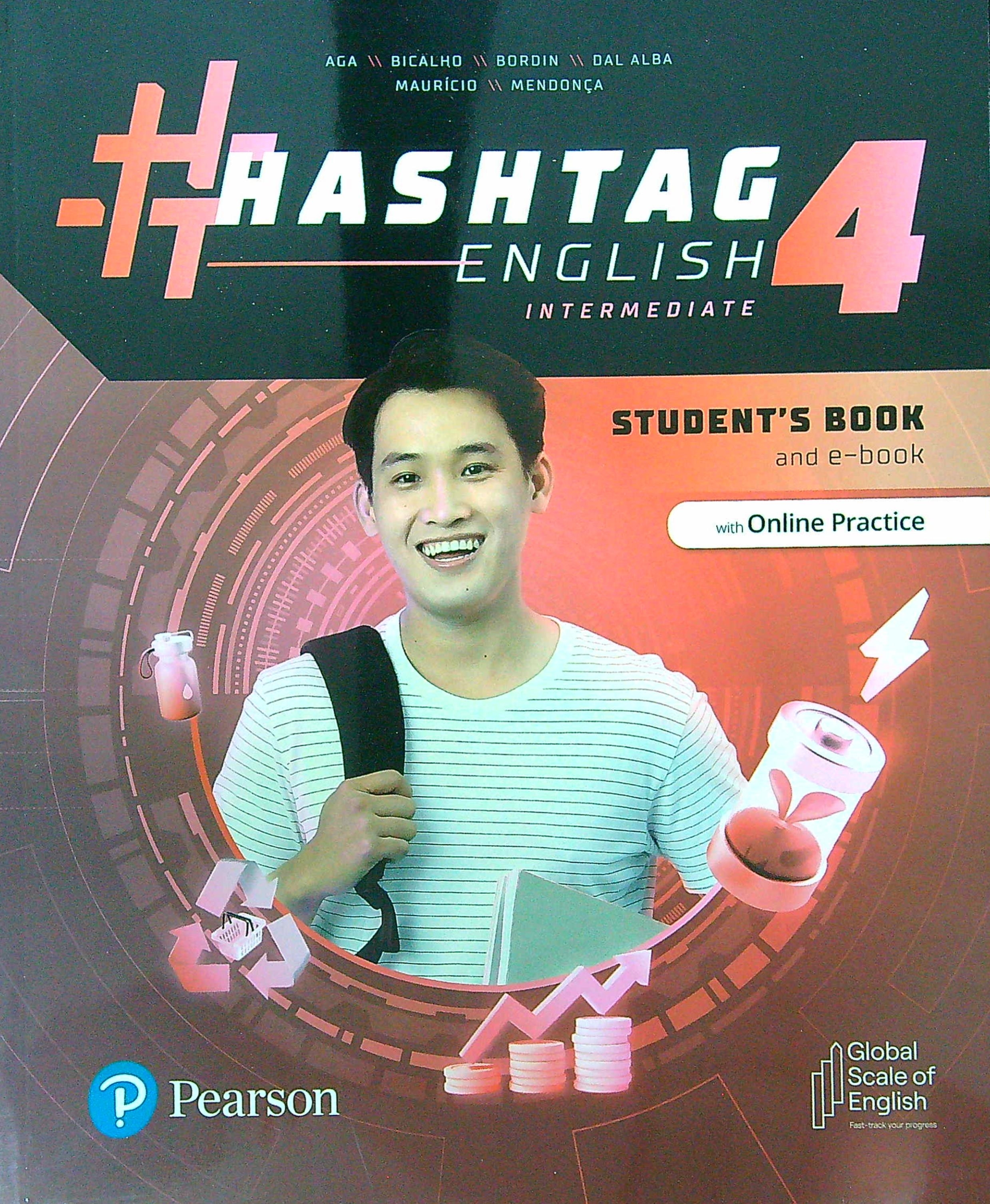 HASHTAG ENGLISH 4 INTERMEDIATE- STUDENT'S BOOK AND E-BOOK +
