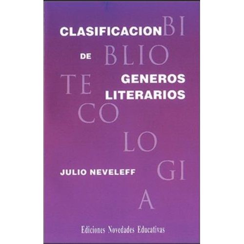 CLASIFICACION DE GENEROS LITERARIOS (2DA.EDICION)