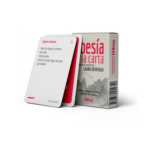 POESIA A LA CARTA - LAURA DEVETACH - LIBRO + 50 CARTAS