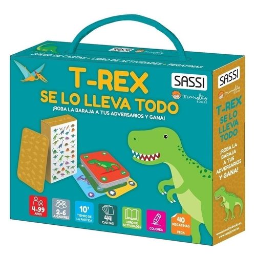 T-REX SE LO LLEVA TODO - JUEGO DE CARTAS