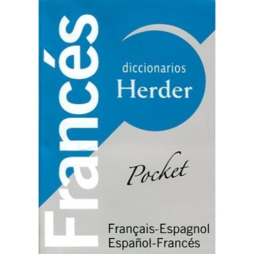 DICCIONARIO POCKET HERDER  FRANCES - FRANÇAIS - ESPAGNOL / E