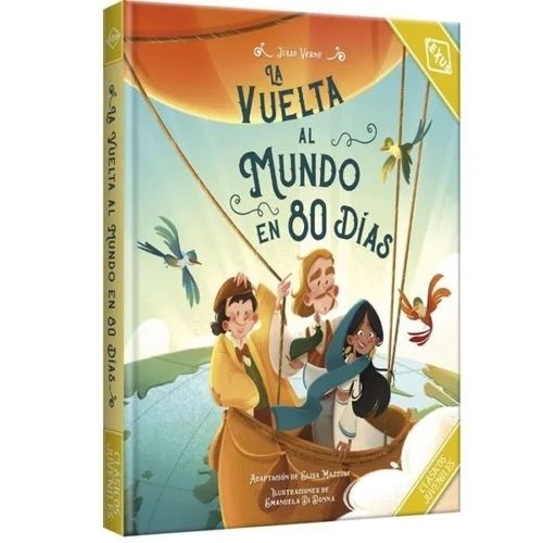 LA VUELTA AL MUNDO EN 80 DIAS - CLASICOS JUVENILES - JULIO V