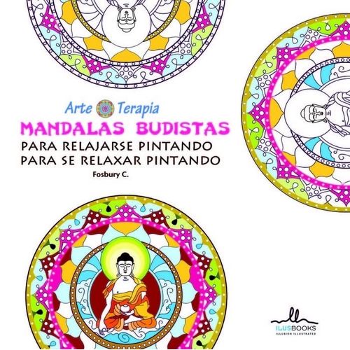 MANDALAS BUDISTAS PARA RELAJARSE PINTANDO