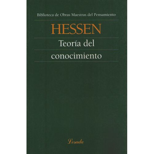 TEORIA DEL CONOCIMIENTO - HESSEN