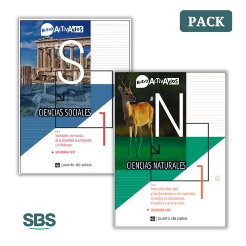 ACTIVADOS NUEVO - CIENCIAS NATURALES + SOCIALES - 2 LIBROS
