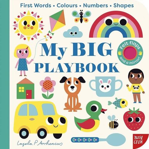 MY BIG PLAYBOOK - NATURE - FIRST WORDS - COLOURS - NUMBERS -