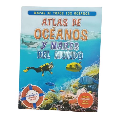 ATLAS OCEANOS Y MARES DEL MUNDO - MAPAS DE TODOS LOS OCEANOS