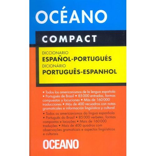 OCEANO DICCIONARIO COMPACT ESPAÑOL-PORTUGUES / PORTUGUES-ESP
