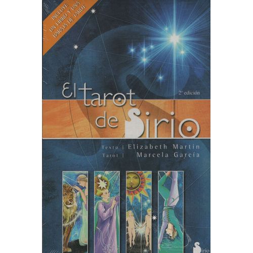 EL TAROT DE SIRIO (ESTUCHE) 78 CARTAS + GUIA DE USO - ELIZAB