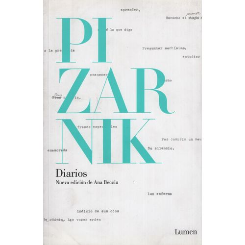 LIBRO DIARIOS - ALEJANDRA PIZARNIK
