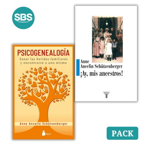 PSICOGENEALOGIA + AY, MIS ANCESTROS - 2 LIBROS