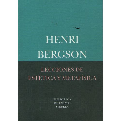 LECCIONES DE ESTETICA Y METAFISICA