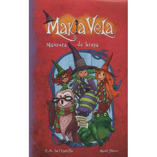 MAKIA VELA 3 MASCOTA DE BRUJA