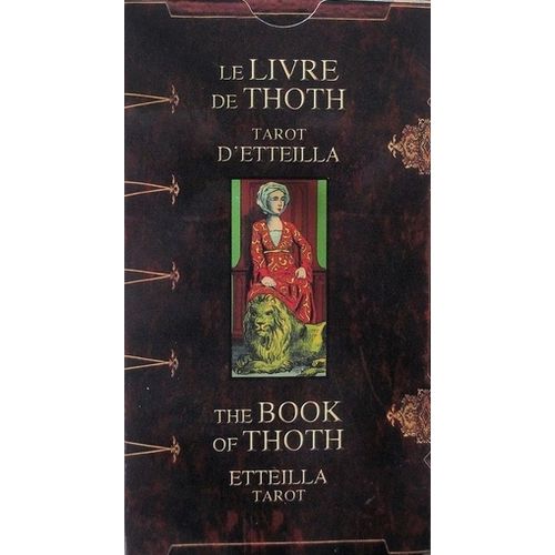 THE BOOK OF THOTH. TAROT ETTEILLA (NUEVA EDICION) THE BOOK OF THOTH. TAROT ETTEILLA (NUEVA EDICION)