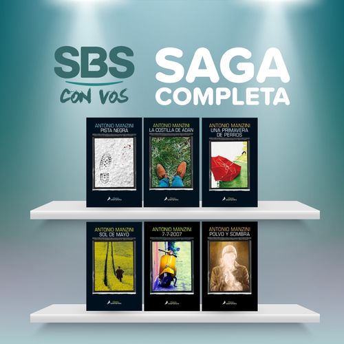 SAGA SUBJEFE ROCCO SCHIAVONE LIBRO 1 AL 6 - ANTONIO MANZINI