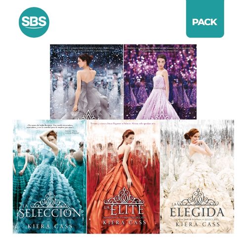 SAGA LA SELECCION LIBRO 1 AL 5 - KIERA CASS