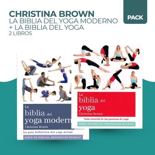 BIBLIA DEL YOGA + BIBLIA DEL YOGA MODERNO - 2 LIBROS - BROWN