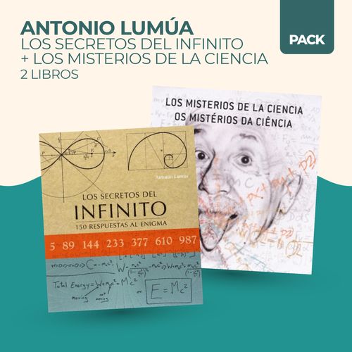 SECRETOS DEL INFINITO + MISTERIOS DE LA CIENCIA - 2 LIBROS -