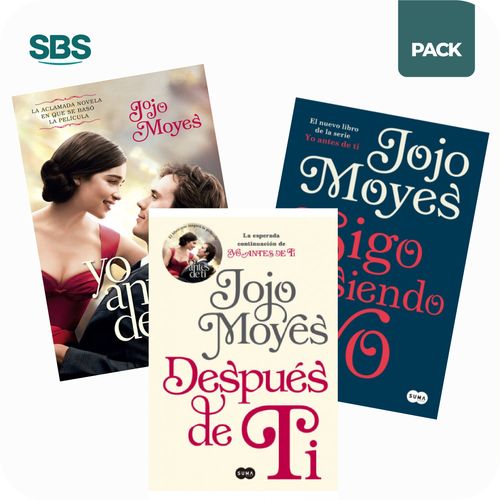 YO ANTES DE TI + DESPUES DE TI + SIGO SIENDO YO - 3 LIBROS -
