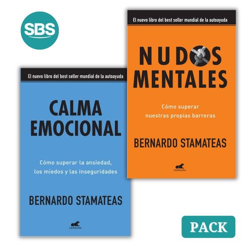 CALMA EMOCIONAL + NUDOS MENTALES - 2 LIBROS