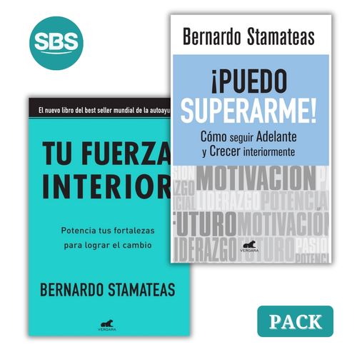 TU FUERZA INTERIOR + PUEDO SUPERARME - 2 LIBROS