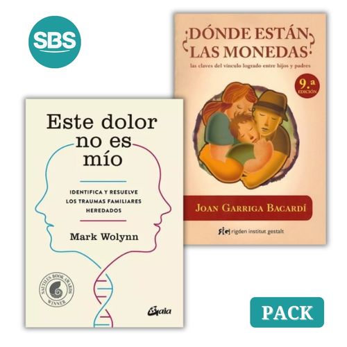 ESTE DOLOR NO ES MIO + DONDE ESTAN LAS MONEDAS - 2 LIBROS