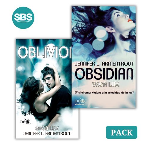 SAGA LUX 1 Y 1.5 - OBSIDIAN + OBLIVION - 2 LIBROS