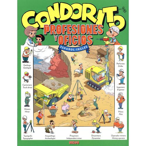 CONDORITO: PROFESIONES Y OFICIOS - ESPAÑOL-INGLES - PEPO