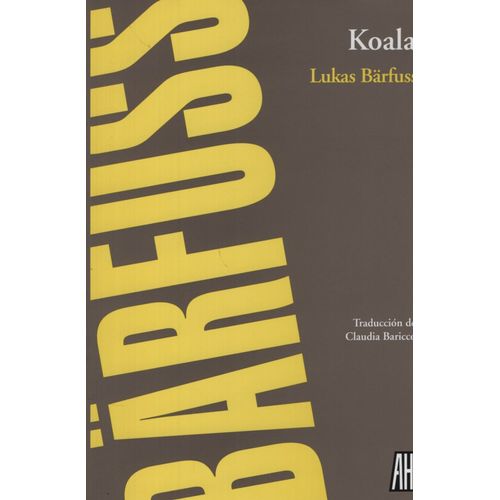 LIBRO KOALA - LUKAS BARFUSS