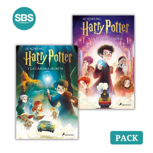 HARRY POTTER LIBRO 1 Y 2 - XAVIER BONET  - 2 LIBROS