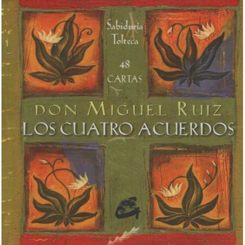 LOS CUATRO ACUERDOS PACK LIBRO + 48 CARTAS